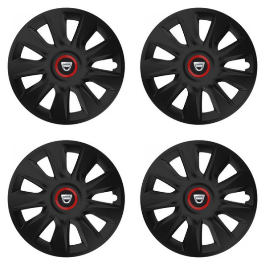 Poklice pro Dacia (staršie logo) 15 STRATOS RR black