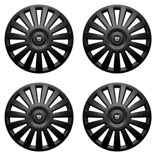 Poklice pro Dacia (staršie logo) 16 Luxury black