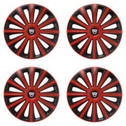 Poklice pro Dacia (staršie logo) 16 TREND red and black