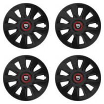 Poklice pro Dacia (staršie logo) 16 STRATOS RR black