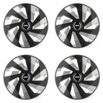 Poklice pro Dacia (nové logo) 15 Vector RC black and silver