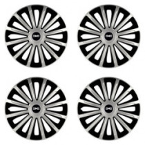 Poklice pro Dacia (nové logo) 15 TREND silver and black