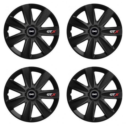 Poklice pro Dacia (nové logo) 15 GTX CARBON black