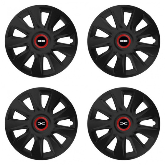 Poklice pro Dacia (nové logo) 15 STRATOS RR black