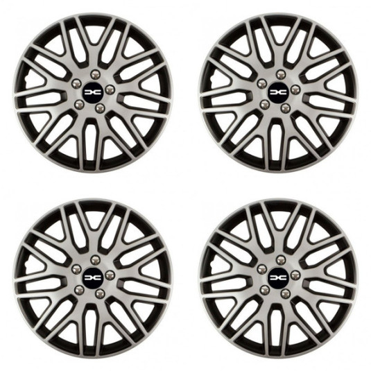 Poklice pro Dacia (nové logo) 16 Dakar NC silver and black