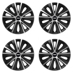 Poklice pro Dacia (nové logo) 16 RAPIDE silver and black