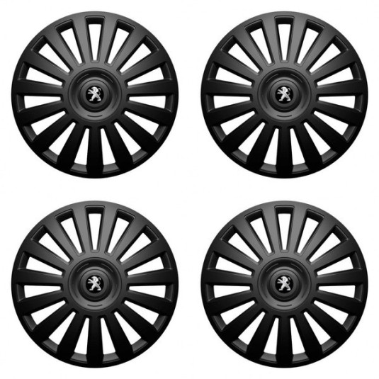 Poklice pro Peugeot (staršie logo) 14 Luxury black