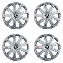 Poklice pro Peugeot (staršie logo) 14 Evo silver