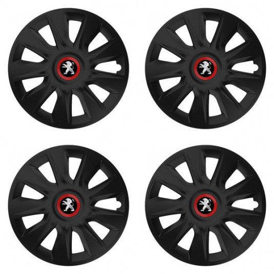 Poklice pro Peugeot (staršie logo) 14 STRATOS RR black