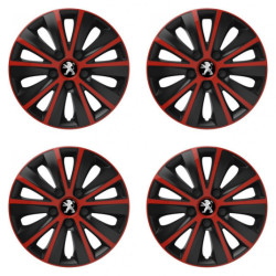 Poklice pro Peugeot (staršie logo) 14 RAPIDE red and black