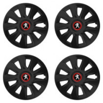 Poklice pro Peugeot (staršie logo) 17 STRATOS RR black