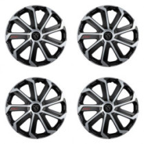 Poklice pro Peugeot (nové logo) 14 Evo black&silver