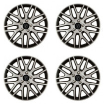 Poklice pro Peugeot (nové logo) 14 Dakar NC silver and black