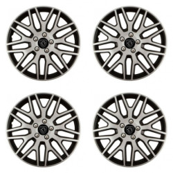 Poklice pro Peugeot (nové logo) 14 Dakar NC silver and black