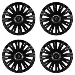 Poklice pro Peugeot (nové logo) 14 ACTIVE RC BLACK