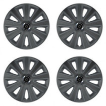 Poklice pro Peugeot (nové logo) 15 Aviator carbon grafite