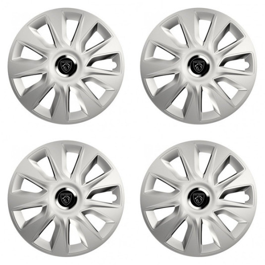 Poklice pro Peugeot (nové logo) 15 STRATOS RC