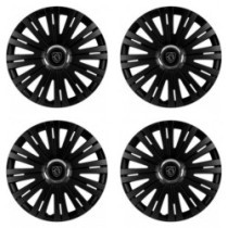 Poklice pro Peugeot (nové logo) 15 ACTIVE RC BLACK