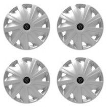 Poklice pro Peugeot (nové logo) pre dodávky 15 Craft silver