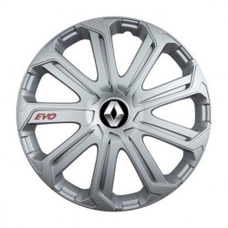 Poklice pro Renault (staršie logo) 14 Evo silver