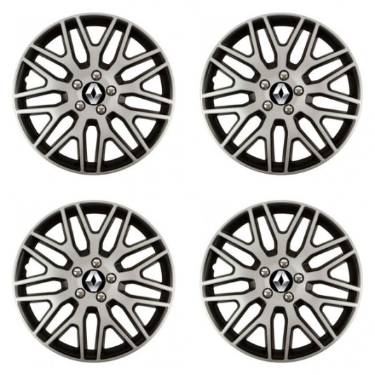 Poklice pro Renault (staršie logo) 15 Dakar NC silver and black