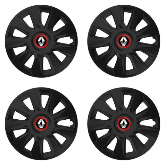 Poklice pro Renault (staršie logo) 15 STRATOS RR black