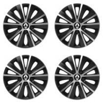 Poklice pro Renault (staršie logo) 15 RAPIDE silver and black