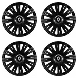 Poklice pro Renault (staršie logo) 15 ACTIVE RC BLACK