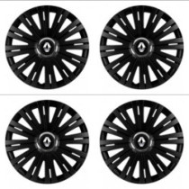 Poklice pro Renault (staršie logo) 16 ACTIVE RC BLACK