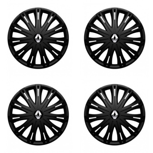 Poklice pro Renault (staršie logo) 17 SPARK BLACK