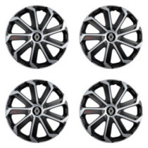 Poklice pro Renault (nové logo) 14 Evo black&silver