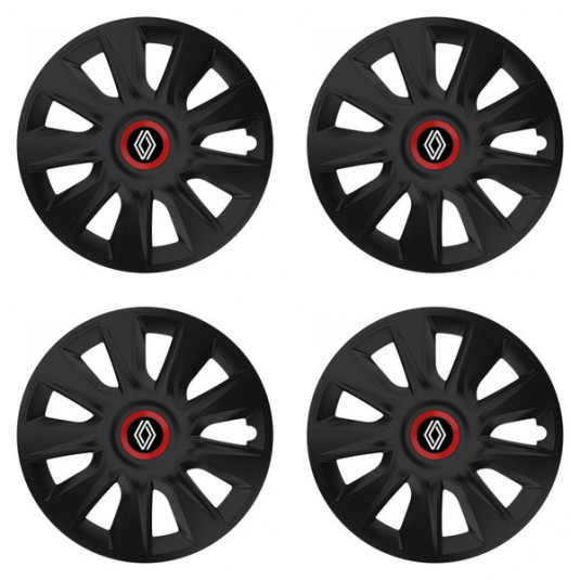 Poklice pro Renault (nové logo) 14 STRATOS RR black