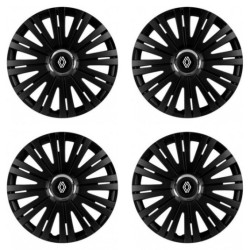 Poklice pro Renault (nové logo) 14 ACTIVE RC BLACK