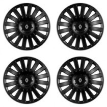 Poklice pro Renault (nové logo) 15 Smart black