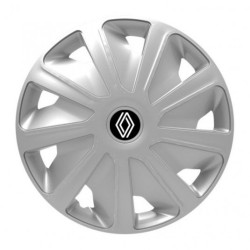 Poklice pro Renault (nové logo) pre dodávky 15 Craft silver