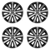 Poklice pro Renault (nové logo) 16 Aviator carbon silver&black