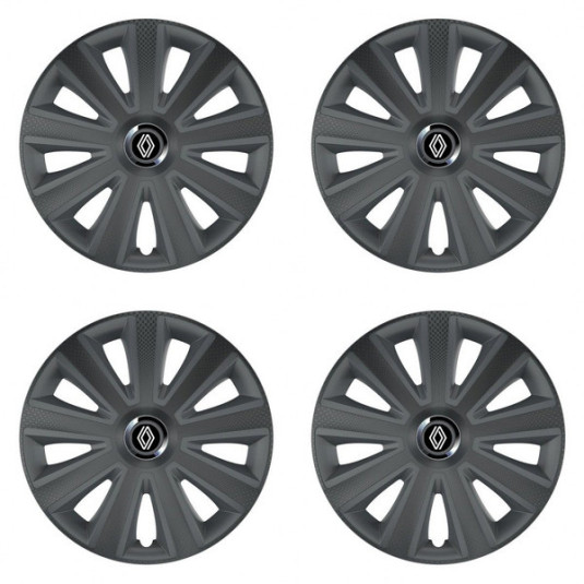 Poklice pro Renault (nové logo) 16 Aviator carbon RC16 grafite