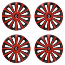 Poklice pro Renault (nové logo) 16 TREND red and black