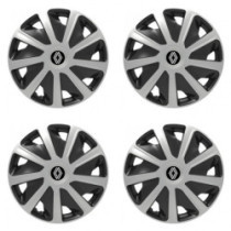 Poklice pro Renault (nové logo) pre dodávky 16 Craft silver and black