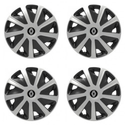 Poklice pro Renault (nové logo) pre dodávky 16 Craft silver and black