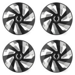 Puklice 15 Vector RC black and silver