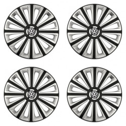 Poklice pro VW (černé) 14 TREND RC double colour