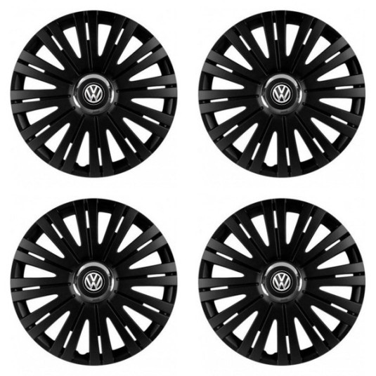 Poklice pro VW (černé) 14 ACTIVE RC BLACK