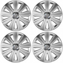 Poklice pro VW (černé) 15 Aviator carbon silver