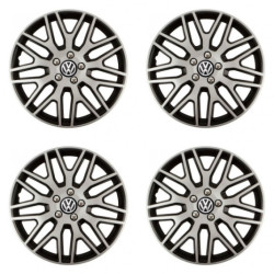 Poklice pro VW (černé) 15 Dakar NC silver and black