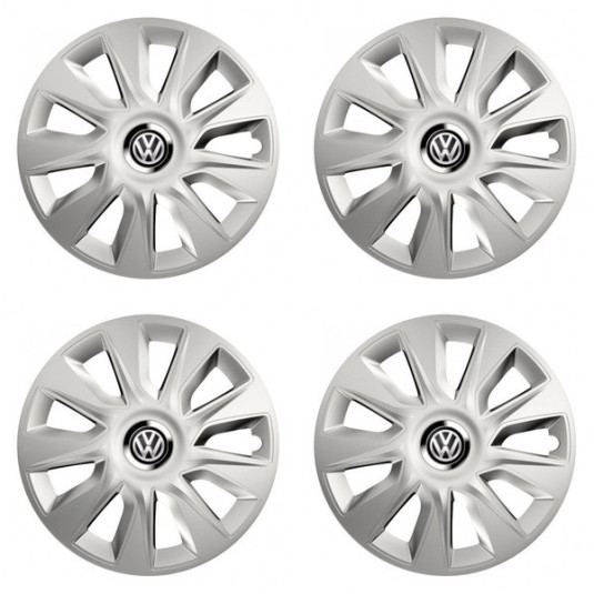 Poklice pro VW (černé) 15 STRATOS RC