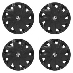Poklice pro VW (černé) pre dodávky 15 Craft black