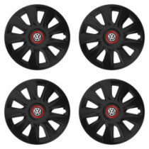 Poklice pro VW (černé) 16 STRATOS RR black