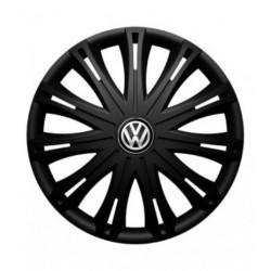 Poklice pro VW (černé) 16 SPARK BLACK