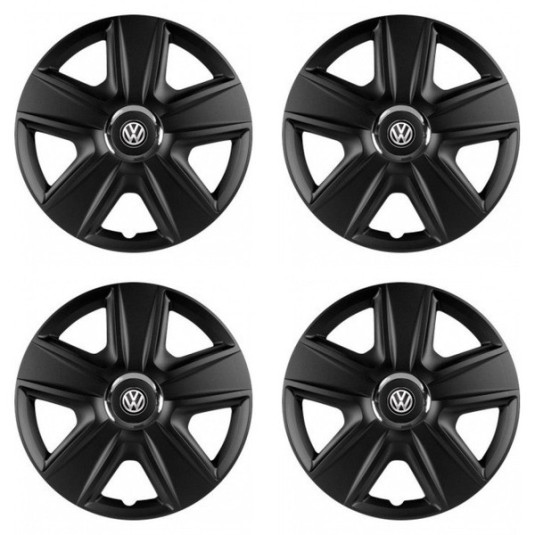 Poklice pro VW (černé) 16 ESPRIT RC BLACK
